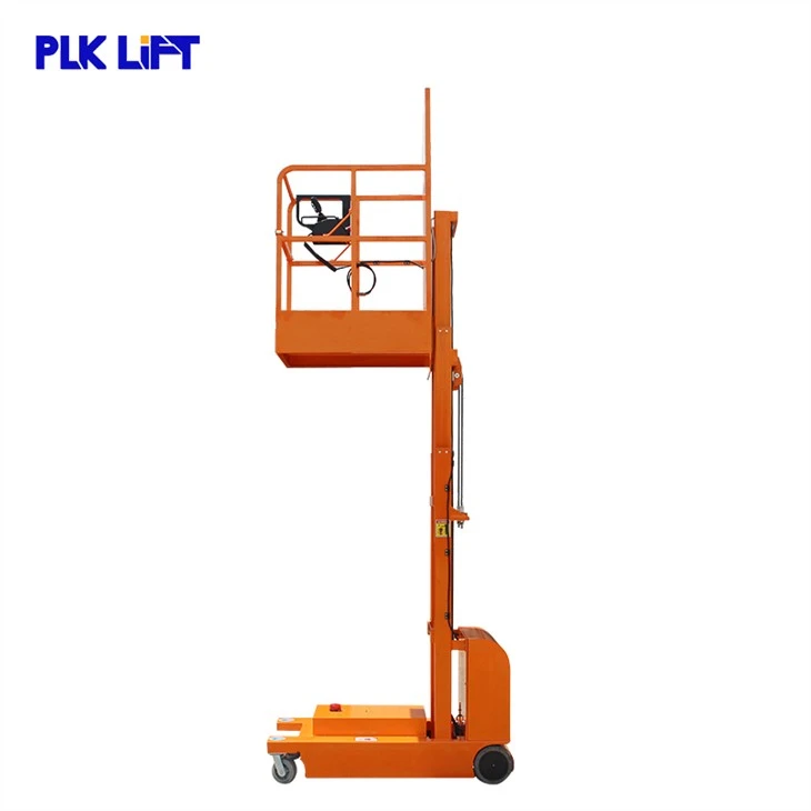 Warehouse Rack Access Lift Self Propelled Stock Picker